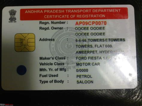 rto smart card details|check rc status rto.